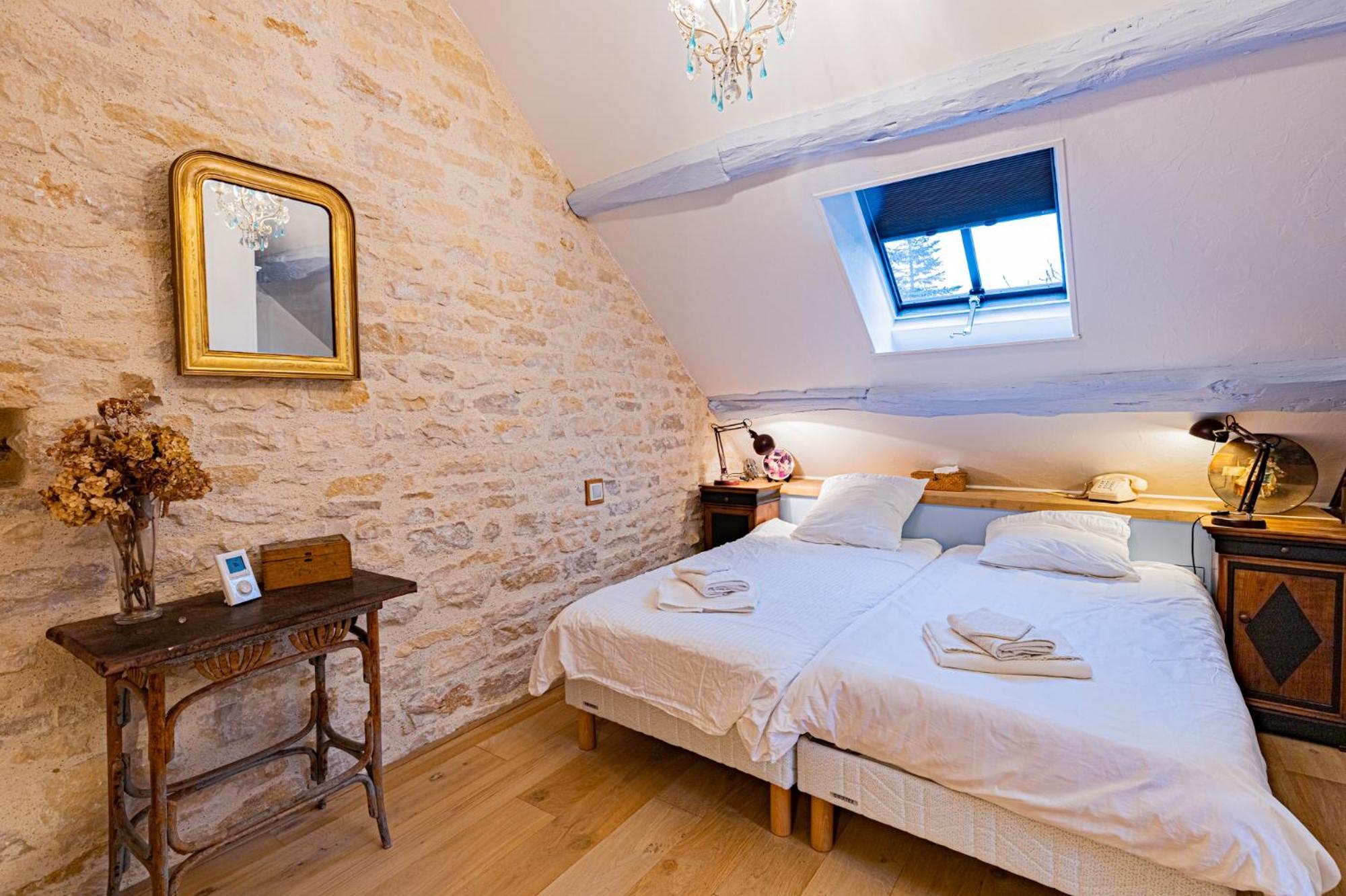 Bed and Breakfast Le Domaine Des Carriers Chevroches Номер фото
